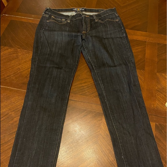 Lucky Brand Dark Jeans - Charlie Skinny 10/30 - Picture 1 of 3